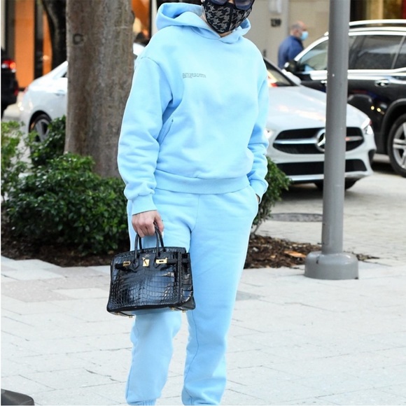 Pangaia celestial blue lightweight shorts - Picture 2 of 4